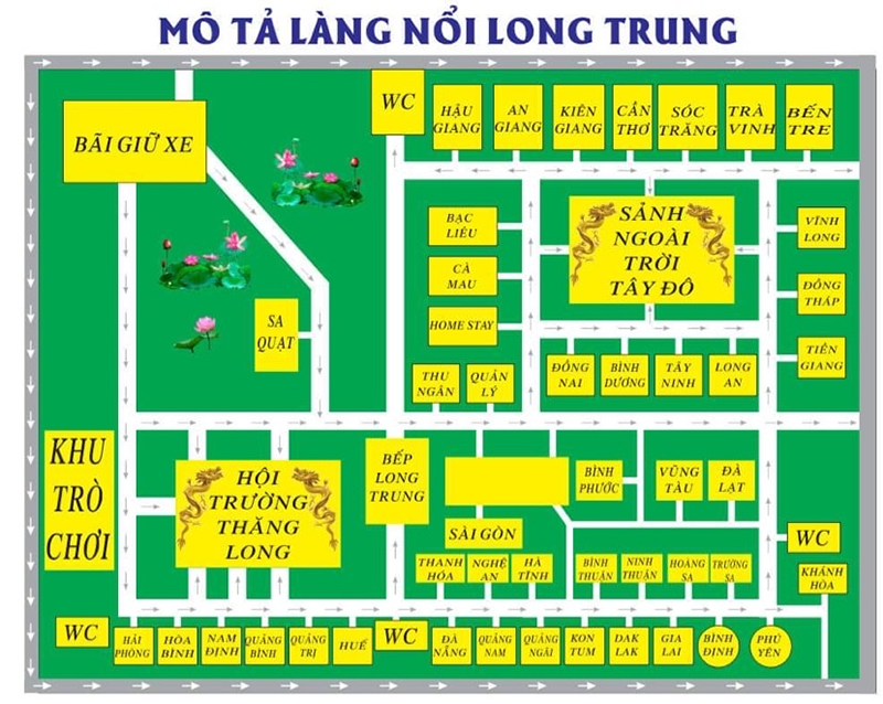 Khu du lịch sinh thái Long Trung và 5+ trải nghiệm đáng thử